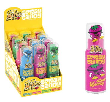 (S1 - 03) Box - CHINA - Too Tarts - Spray Candy 1.75oz (49g) x 12 units - SugarMarket.ca