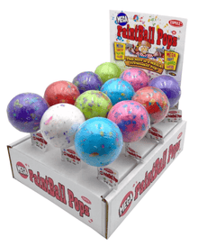 (S1 - 03) Box - Espeez Paintball Pops Jawbreakers - MEGA 2 1/4" 4.8 oz (136g) x 12 units - SugarMarket.ca