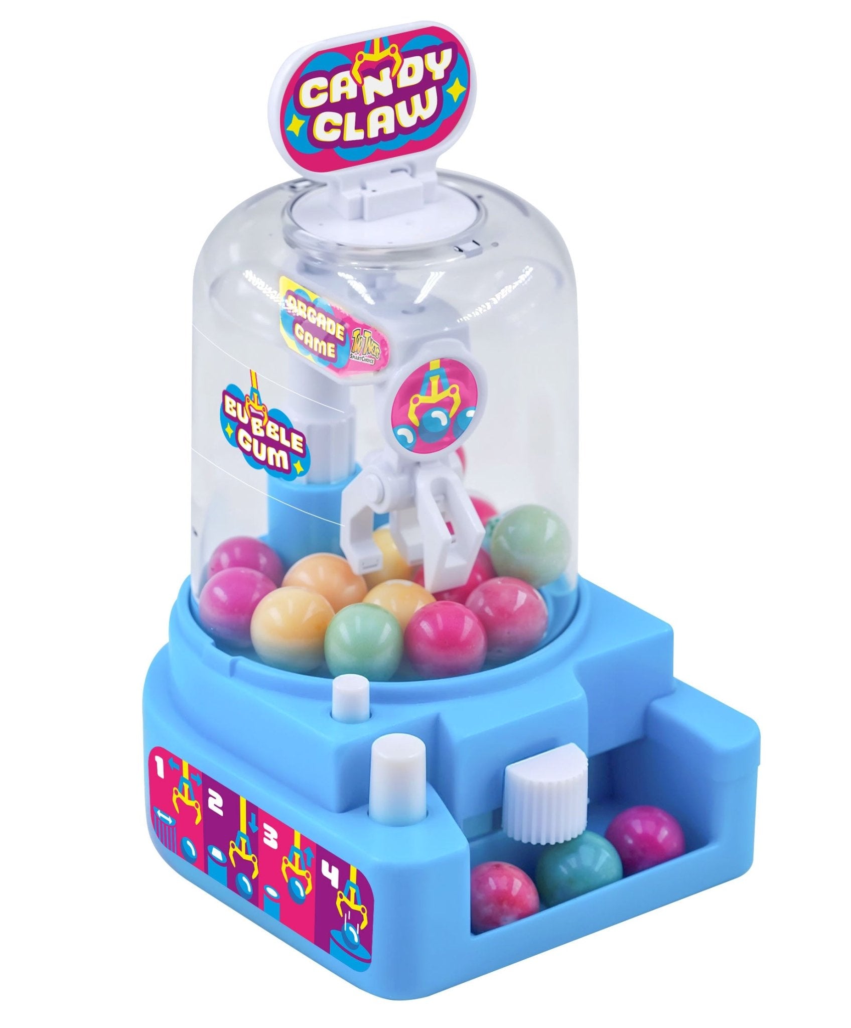 (S1 - 03) Box - Too Tarts - Candy Claw wirh Bubble Gum 0.53oz (15g) x 6 units - SugarMarket.ca