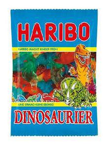 (S1 - 03) TURKEY - Haribo Dinosaurs 5oz(140g) x 1 unit - SugarMarket.ca