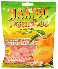 (S1 - 03) TURKEY - Haribo Peaches 5oz (140g) x 1 unit - SugarMarket.ca