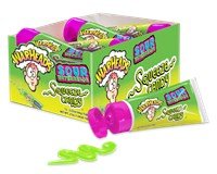 (S1 - 03) US - Warheads Squeeze Candy Tube - Sour Watermelon 2.25oz (64g) x 1 Unit - SugarMarket.ca