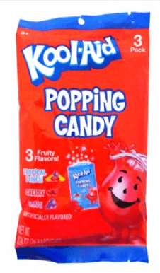 (S1 - 04) Box - US - Kool - Aid - Popping Candy 0.74oz (21g) x 12 units - SugarMarket.ca