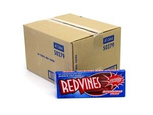 (S1 - 04) Box - US - Red Vines Original Red Twists Tray 5oz (142g) x 12 units - SugarMarket.ca