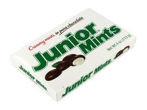 (S1 - 04) Box - US - Theater Box Junior Mints 4 oz Box (x12 units) - SugarMarket.ca