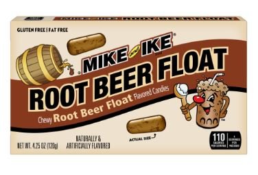 (S1 - 04) Box - US - Theater Box Mike & Ike Root Beer Float 4.25oz(120g) x 12 units - SugarMarket.ca