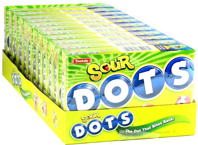 (S1 - 04) Box - US - Theater Box SOUR Dots 6 oz 12 units - SugarMarket.ca