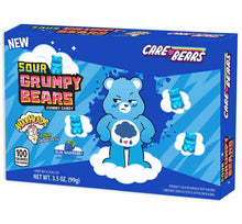 (S1 - 04) Box - US - THEATER BOX - Warheads SOUR GRUMPY BEARS 3.5oz (99g) x 12 Units - SugarMarket.ca