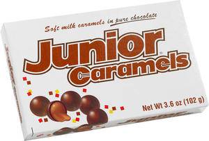 (S1 - 04) US - Theater Box Junior Caramels 3.6 oz (102g) x 1 Unit - SugarMarket.ca