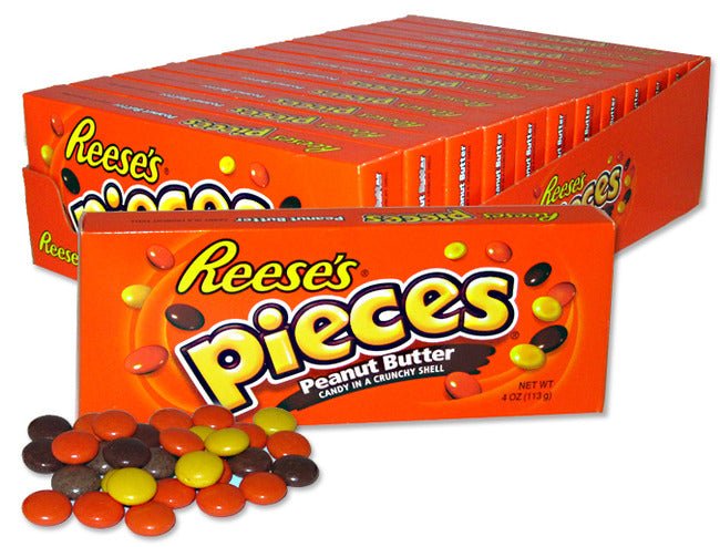 (S1 - 04) Us - Theater Box Reese Pieces 4oz (113g) x 1 Unit - SugarMarket.ca