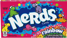(S1 - 04) Us - Theater Box WONKA Nerds Rainbow Box 5oz (141g) x 1 unit - SugarMarket.ca