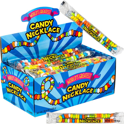 (S1 - 05) Box - CHINA - Koko Candy Necklace - .78 oz X 24 units - SugarMarket.ca