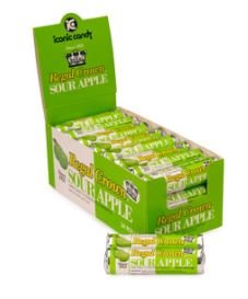 (S1 - 05) Box - Iconic Regal Crown Rolls - Sour Apple x 24 Units - SugarMarket.ca