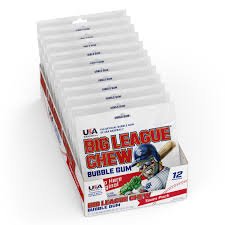 (S1 - 05) Box - US - Big League Chew Original 2.12oz(60g) x 12 Units - SugarMarket.ca