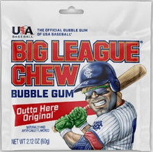 (S1 - 05) Box - US - Big League Chew Original 2.12oz(60g) x 12 Units - SugarMarket.ca