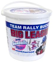 (S1 - 05) Box - US - Big League Chew - Team Bucket 80 Units - SugarMarket.ca