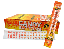 (S1 - 05) Box - US - Doscher Candy House Candy Buttons - FIRE - Standard Size 0.5oz (14g) x 24 units - SugarMarket.ca