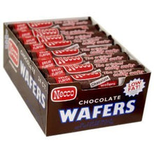 (S1 - 05) Box - US - Necco Wafers Chocolate 2.02oz (57g) x 24 units - SugarMarket.ca
