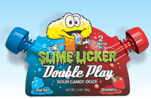 (S1 - 05) PAKISTAN - Toxic Waste Slime Licker - DOUBLE PLAY - Blue Razz & Strawberry 1.4oz (39.69g) x 1 unit - SugarMarket.ca