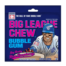 (S1 - 05) US - Big League Chew Blue Raspberry 2.12oz(60g) x 1 Unit - SugarMarket.ca