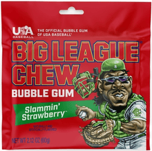 (S1 - 05) US - Big League Chew Girl Strawberry 2.12oz(60g) x 1 Unit - SugarMarket.ca