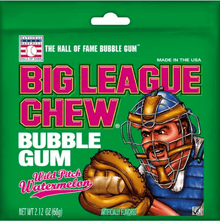 (S1 - 05) US - Big League Chew Watermelon 2.12oz(60g) x 1 Unit - SugarMarket.ca