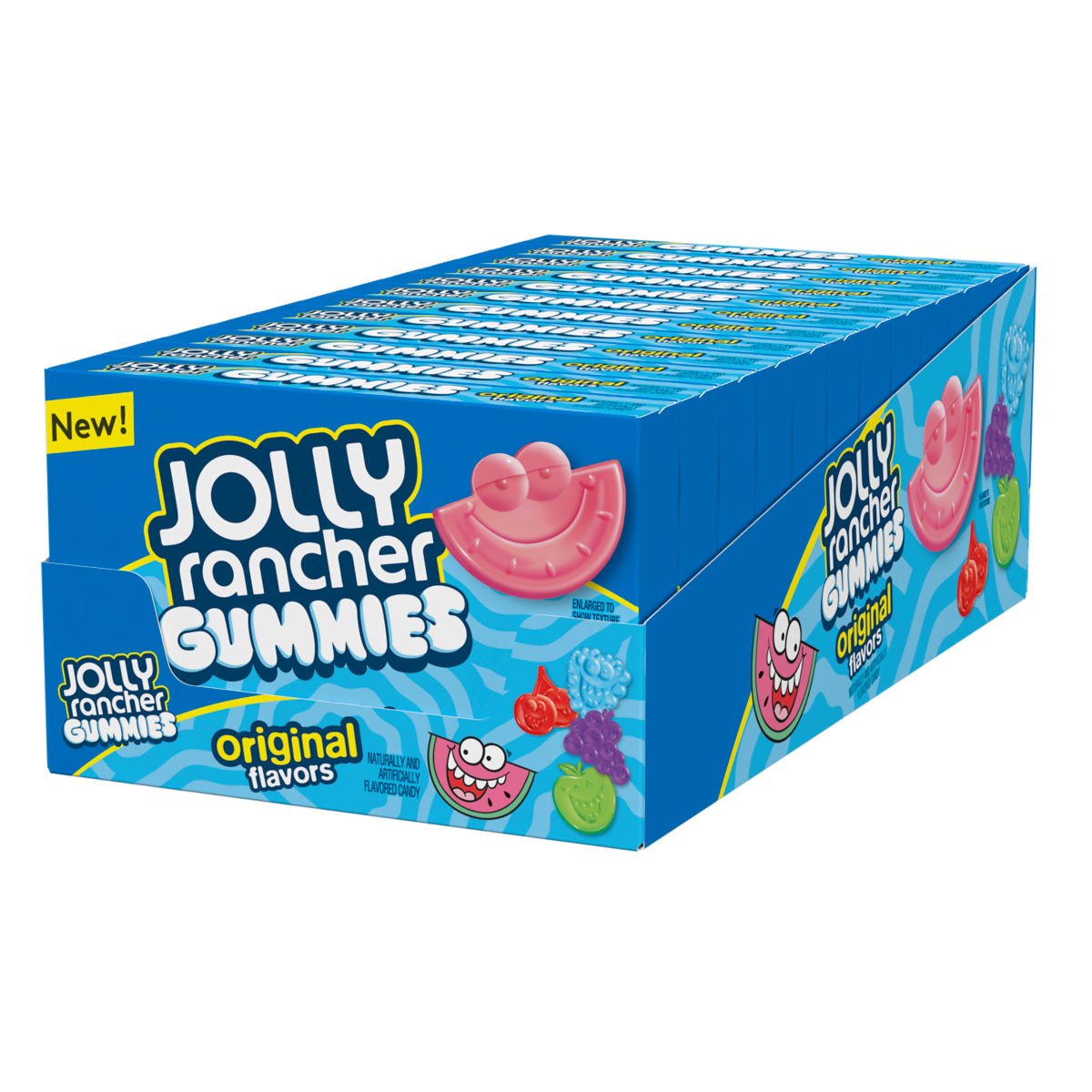 (S1 - 06) Box - CANADA - Theater Box Jolly Rancher Gummies - 3.5 oz (99g) x 11 units - SugarMarket.ca