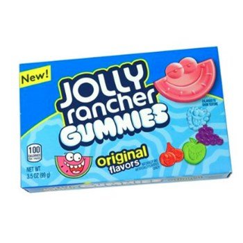 (S1 - 06) Box - CANADA - Theater Box Jolly Rancher Gummies - 3.5 oz (99g) x 11 units - SugarMarket.ca