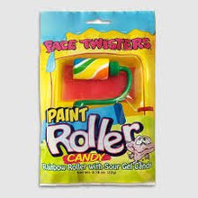 (S1 - 06) Box - China - Face Twisters - Paint Roller Candy 0.78oz (22g) x 12 units - SugarMarket.ca