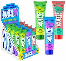 (S1 - 06) Box - China - Iconic Squeeze Pop Assorted Flavor Tube 4oz(113g) X 12 Units - SugarMarket.ca