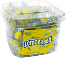 (S1 - 06) Box - MEXICO - Tub - Ferrara Lemonhead 150 units - SugarMarket.ca