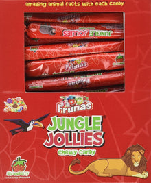 (S1 - 06) Box - US - Albert's Jungle Jollies Strawberry 0.28oz(8g) x 48 Units - SugarMarket.ca