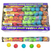 (S1 - 06) Box - US - Cry Baby Nitro Sours Gumballs 9 Ball Tube x 24 units - SugarMarket.ca