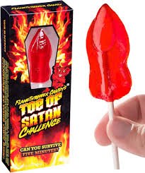 (S1 - 06) Box - US - TOE OF SATAN - HOTTEST LOLLIPOP x 12 units - SugarMarket.ca