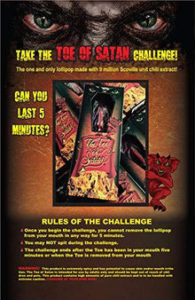 (S1 - 06) Box - US - TOE OF SATAN - HOTTEST LOLLIPOP x 12 units - SugarMarket.ca