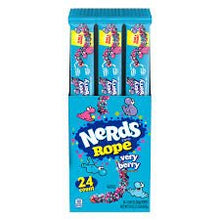 (S1 - 06) Box - US - Wonka Nerds Rope Very Berry 24 ct - SugarMarket.ca