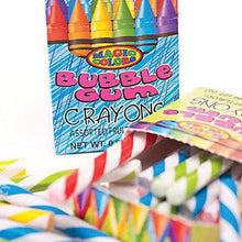 (S1 - 06) COLOMBIA - Magic Colors Bubble Gum Crayons x 1 unit - SugarMarket.ca