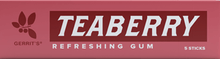 (S1 - 06) MOROCCO - Gum - Nostalgia Teaberry 5pc x 1 Unit - SugarMarket.ca