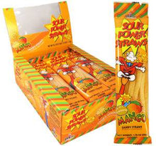 (S1 - 06) Netherlands - Dorval Sour Power Straws - Mango 1.75oz (50g) x 1 Unit - SugarMarket.ca
