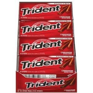 (S1 - 06) US - Gum - Trident Value Pack Cinnamon 1.9g x 1 unit - SugarMarket.ca
