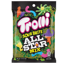 (S1 - 06) US - Trolli Peg Bag - Sour Brite All Star Mix 4.25oz(120g) x 1 Unit - SugarMarket.ca