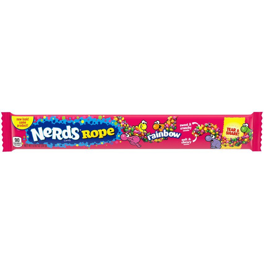 (S1 - 06) US - Wonka Nerds Rope 0.92oz (26g) x 1 Unit - SugarMarket.ca