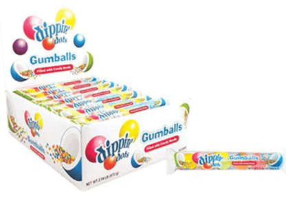 (S1 - 07) Box - CHINA - KoKo Dippin Dots Gumballs 40g x 24 units - SugarMarket.ca