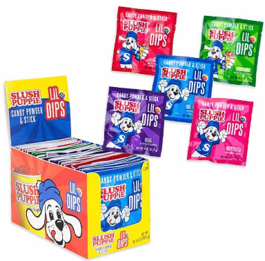 (S1 - 07) Box - CHINA - KoKo Slush Puppie LIL Dip Candy 0.31oz x 36 units - SugarMarket.ca