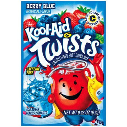 (S1 - 07) Box - US - Kool - Aid unsweetened 2QT - Berry Blue x 48 units (Mixed Berry) - SugarMarket.ca