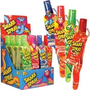 (S1 - 07) CHINA - KoKo Snake Spray Assortment 1.22OZ (35g) x 1 Unit - SugarMarket.ca