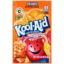 (S1 - 07) US - Kool - Aid unsweetened 2QT - Orange 0.15oz(4g) x 1 unit - SugarMarket.ca