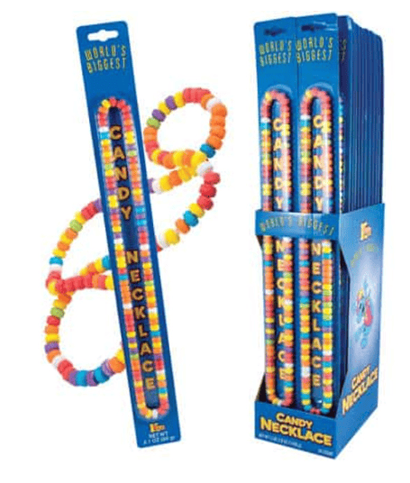 (S1 - 078) CHINA - KoKo World's Biggest Candy Necklace - Original 60g x 1 Unit - SugarMarket.ca