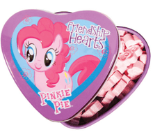 (S1 - 09) Boston America - My Little Pony Friendship Hearts Candy Tins 1.2oz(34g) x 18 Units - SugarMarket.ca