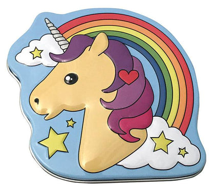 (S1 - 09) China - Boston America - Unicorn Petty Sweet Candy Tin 1.2oz (34g) x 1 Unit - SugarMarket.ca